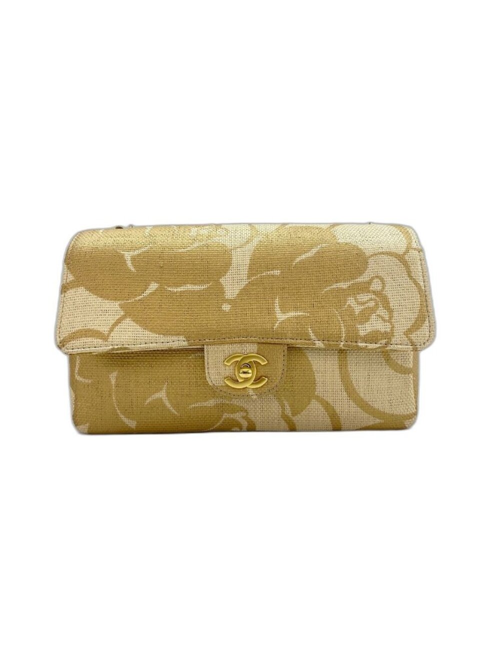 Chanel Shoulder Bag Camellia Print